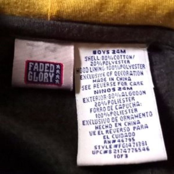 Boys Overall and Sweatshirt Bundle - Size 24 mos. - Multi Colors - Picture 6 of 8